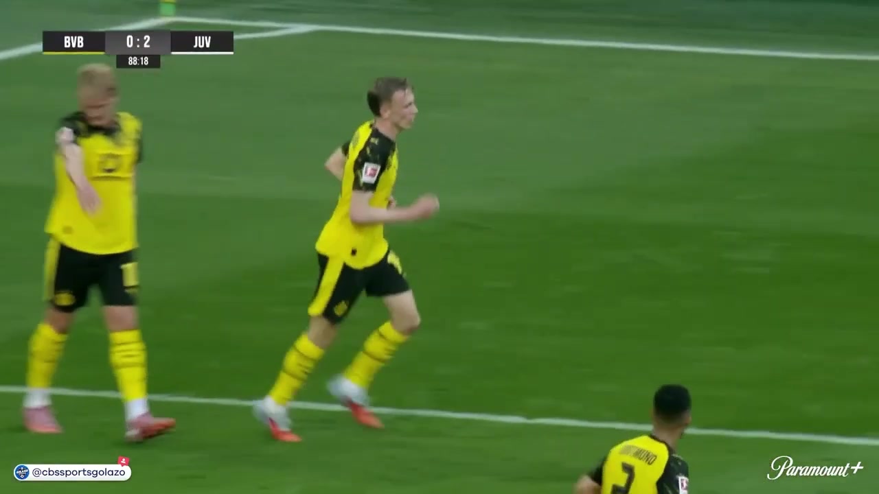 多特扳回一城！拜尔禁区内转身过人打门得手！