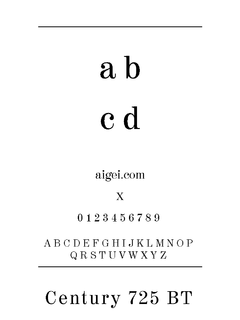 CEN725N 字体下载｜创意设计排版工具
