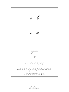 舍恩字体（SCHOON.TTF）下载｜创意排版设计工具