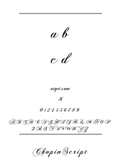 CHOPS 英文字体下载｜创意排版设计工具