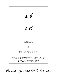 BRUSHSCI 字体下载｜创意排版设计工具