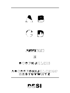 ​DESI 字体下载｜创意设计排版资源