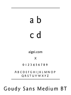 ​GOUDSANM 字体下载｜平面设计排版工具