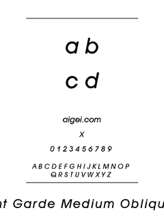 ​AVGARDMI 英文字体下载｜平面设计排版工具