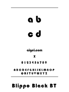 布利波克字体（BLIPPOK.TTF）下载｜平面设计创意资源
