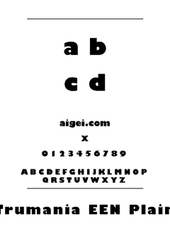 ​特鲁马尼亚字体（Trumania.TTF）下载｜创意设计必备英文字体