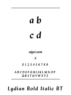 李殿碧（LYDIANBI.TTF）字体下载｜平面设计应用必备