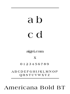 阿姆卡那字体（AMRCANAB.TTF）下载｜平面设计创意字库