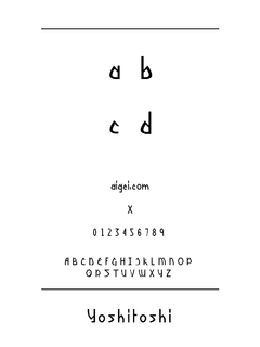 Yoshi 字体（yoshi.ttf）下载｜创意英文字体设计