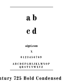 CEN725BC 字体下载｜专业设计应用与排版利器