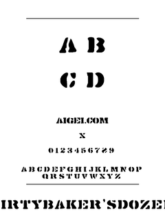 ​DIRTYDOZ 字体下载｜平面设计创意应用