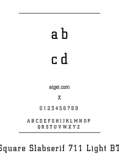 ​SQRS711L 字体下载｜平面设计与创意应用
