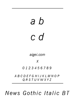 ​NEWSGOT 字体下载｜创意设计必备英文字体