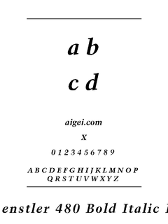 ​KUE408BI 字体下载｜专业设计排版英文字体