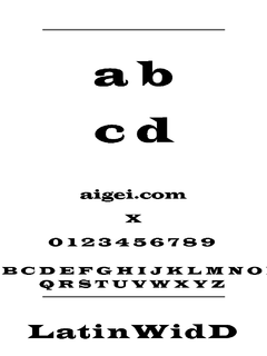 LATINWDN 字体下载｜拉丁文设计工具