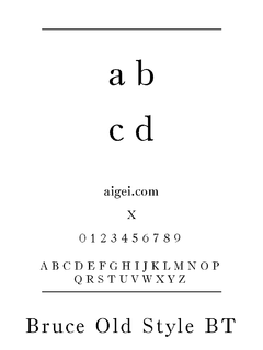 ​布鲁尔斯顿（BRUOLSTN.TTF）字体下载｜设计排版资源