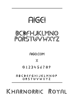 ​KHARNORR 字体下载｜英文字体设计应用